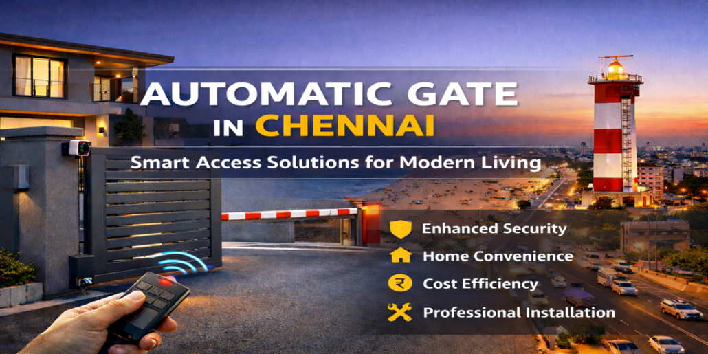 Automatic Gate Installation in Chennai | Smart Home Automation