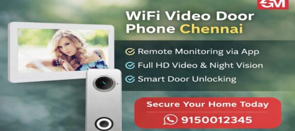 GM WiFi Video Door Phone Chennai | Smart Home Security India
