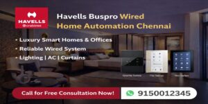 Havells Buspro Wired Home Automation Chennai India