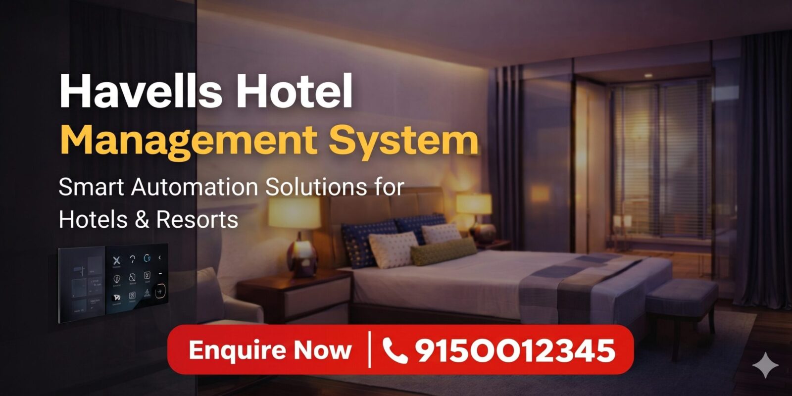 Havells Hotel Management System | Smart Hotel Automation Guide India