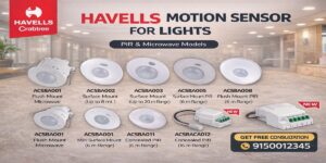 Havells Motion Sensor Lights in Chennai – PIR & Microwave Sensors Guide