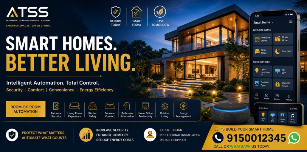 Smart Home Automation Chennai | Complete Room-by-Room Guide
